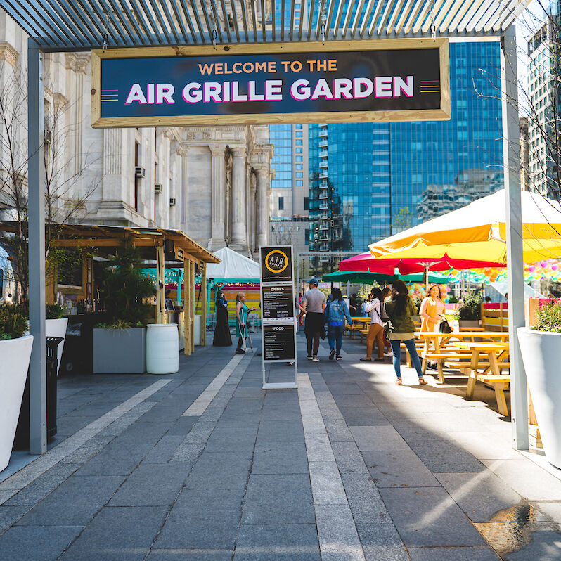 Air Grille at Dilworth Park